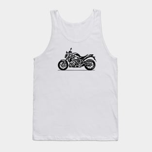 R1250R Bike Sketch Art Tank Top